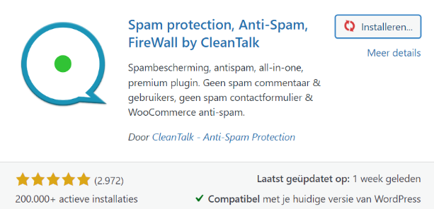 Cleantalk Anti-spam